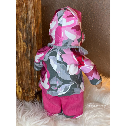 Puppenkleidung nähen – Winter 32 cm – 19 Schnittmuster & Nähanleitung