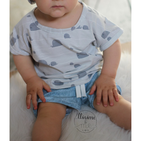 Kinderkleidung nähen – Sommershirt Boy Summer – PDF & Nähanleitung