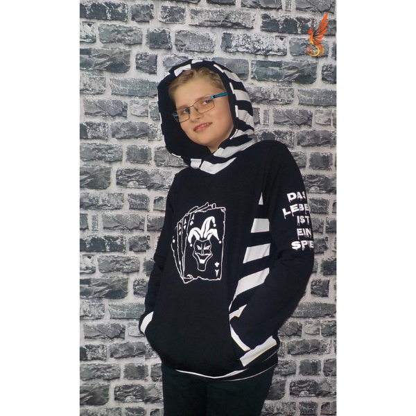 Einfacher Kapuzenpulli nähen