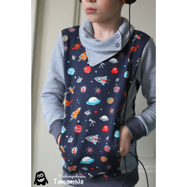Jersey Hoodie einfach nähen