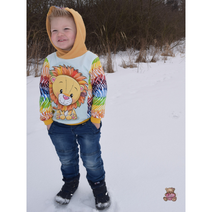 Kinder Hoodie nähen aus Jersey