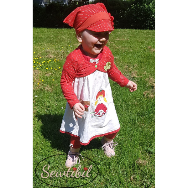 Kinderbolero Bea – Verspieltes Design mit süßen Details