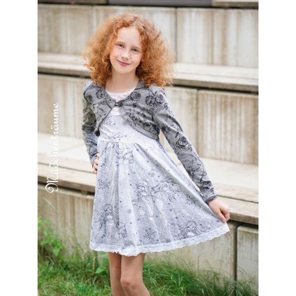 Kinderbolero Bea – getragenes Modell mit genähtem Bolero