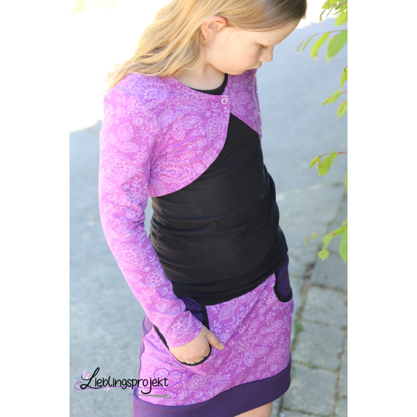 Schnittmuster für Kinderbolero Bea – Produktbild