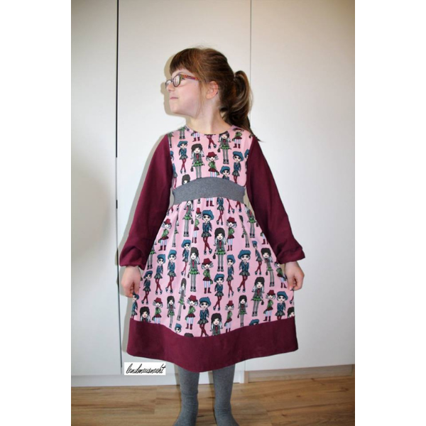 Kinderkleid nähen mit Anleitung – PDF-Download