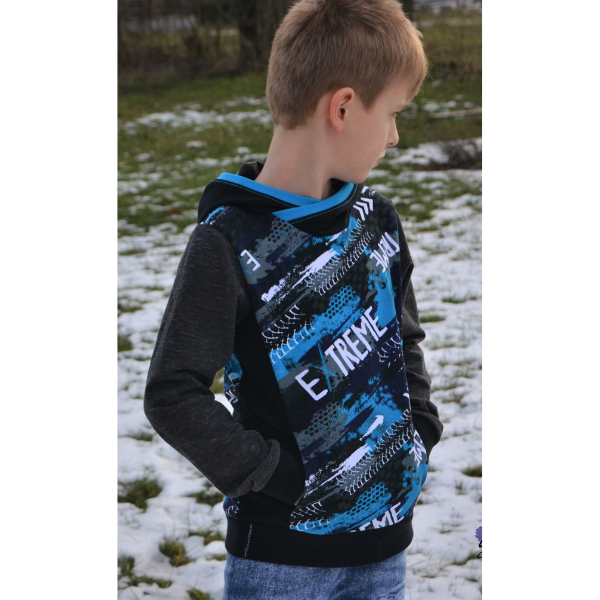 Kuscheliger Winter Hoodie nähen