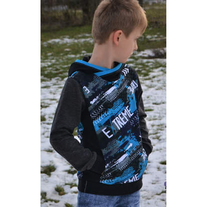 Kuscheliger Winter Hoodie nähen