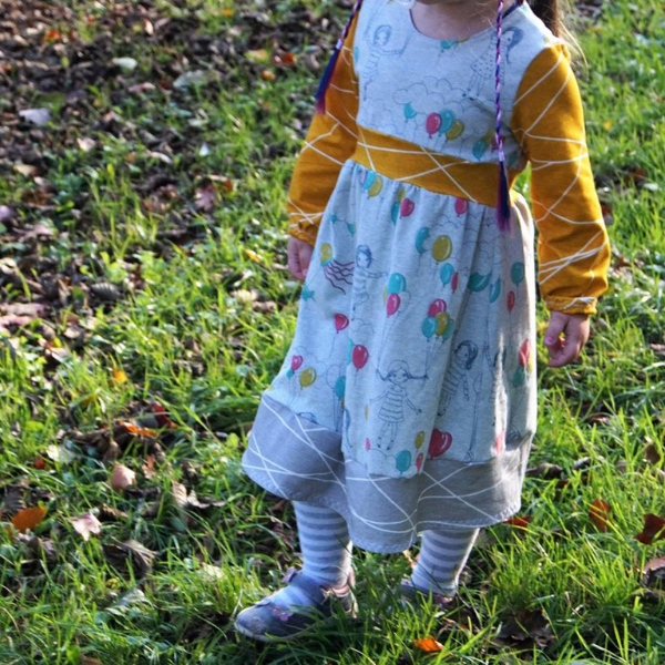 Mädchenkleidung für den Frühling nähen – Schnittmuster