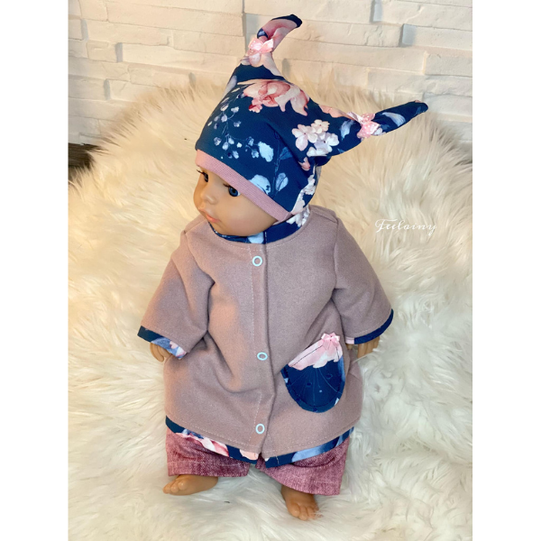 schlafsack puppe 43 cm nähen Schnittmuster Puppenkleidung – PDF für 43 cm Puppen nähen – 73engelchen – Schnittmuster & Nähanleitungen