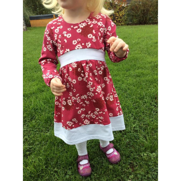 Jerseykleid Schnittmuster – Einfaches Kleid nähen