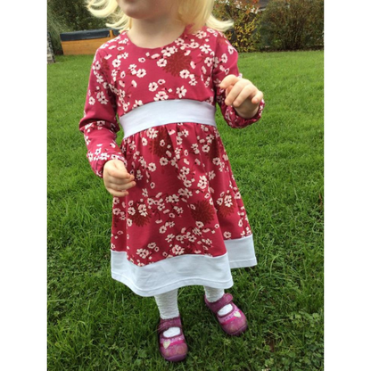 Jerseykleid Schnittmuster – Einfaches Kleid nähen
