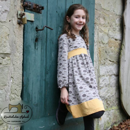 Mädchenkleid Schnittmuster – PDF & Nähanleitung